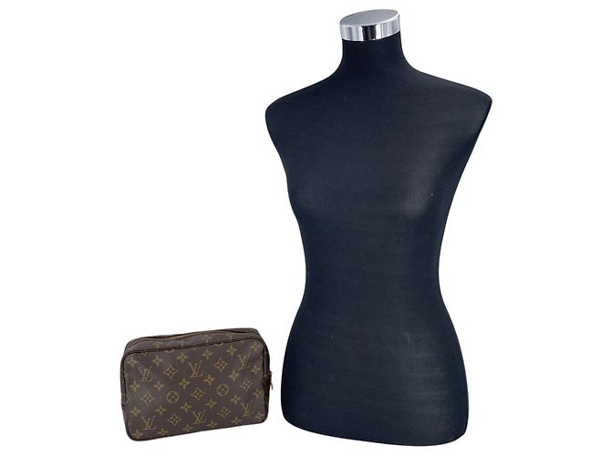 Louis Vuitton Vintage Monogram Canvas Trousse Toilette 23 Braun - Ansicht 2