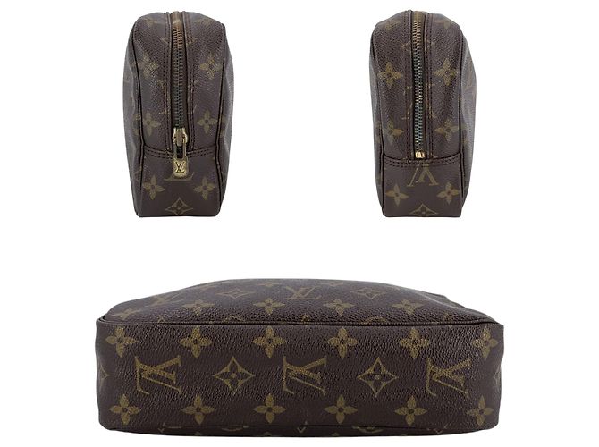 Louis Vuitton Vintage Monogram Canvas Trousse Toilette 23 Braun - Ansicht 4