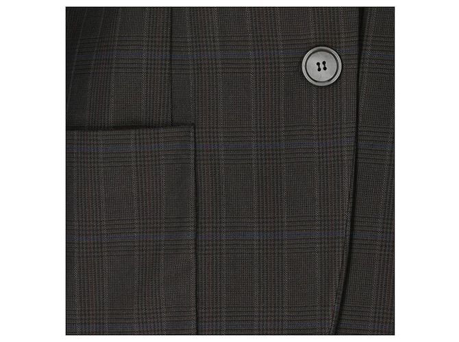 Autre Marque A.N.G.E.L.O. Grey Wool Tartan Jacket - view 5