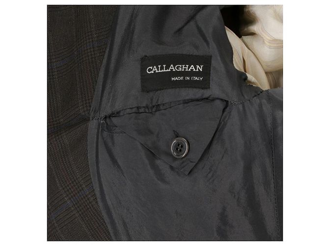 Autre Marque A.N.G.E.L.O. Grey Wool Tartan Jacket - view 7