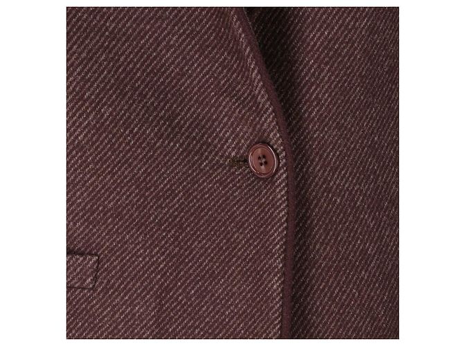 Basile Blazer aus Seide und Wolle braun - Ansicht 4