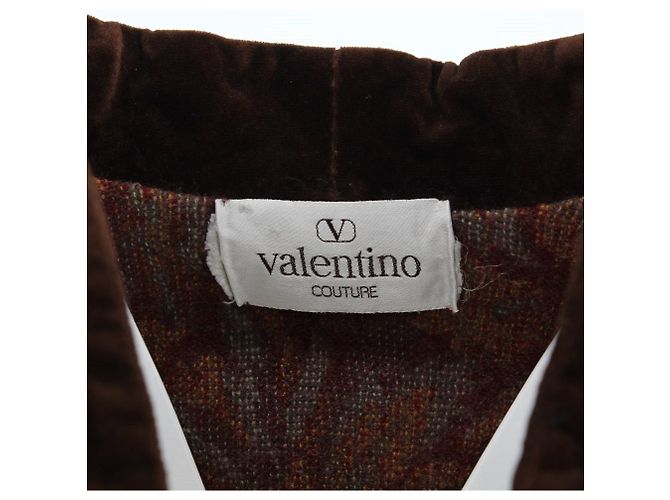 Casacos Valentino Mulher Marrom - vista 7