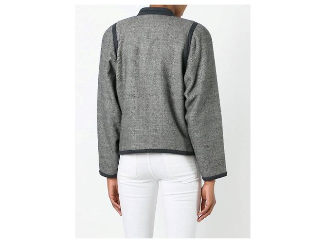Giacche Versace Donna Grigio - vista 3