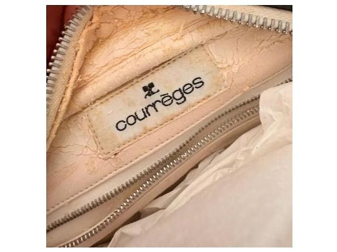 Courreges Bolsa de mão Courrèges em couro de vinil preto - vista 2