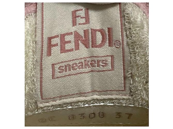 Fendi Fendace Baroque Zucca Print Sneaker Pink - Ansicht 8