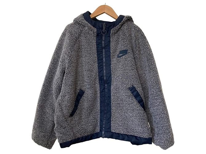 Autre Marque Nike Reversible Boa Jacket Brown - view 5