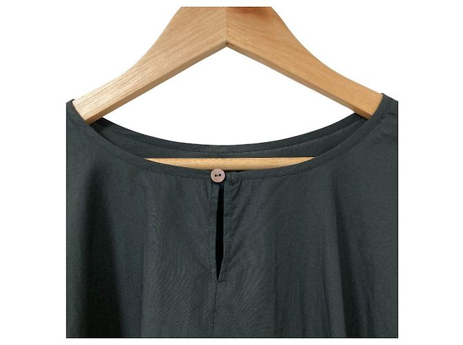 Autre Marque Blusa a maniche lunghe svasate Petal BEARDSLEY Nero - vista 3