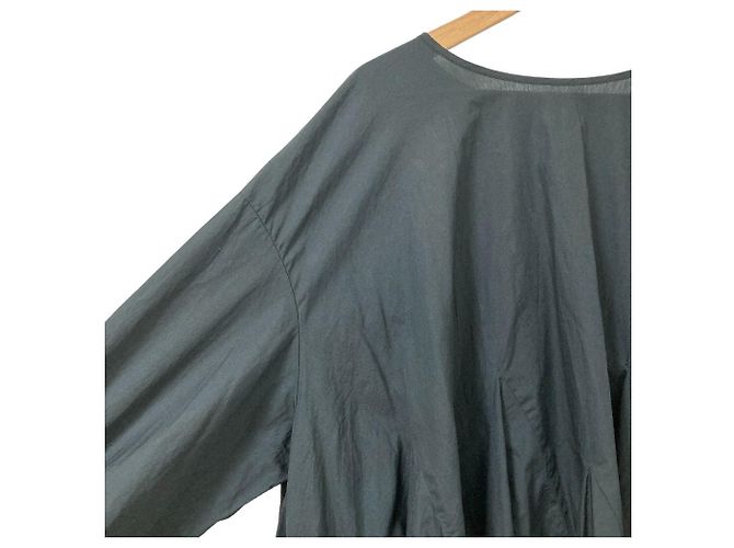 Autre Marque Blusa a maniche lunghe svasate Petal BEARDSLEY Nero - vista 4
