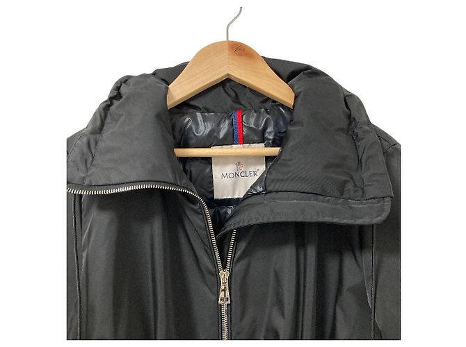 Cappotto in Piuma Moncler HERMANVILLE Nero - vista 5