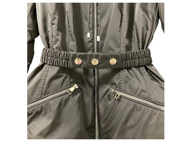 Cappotto in Piuma Moncler HERMANVILLE Nero - vista 8