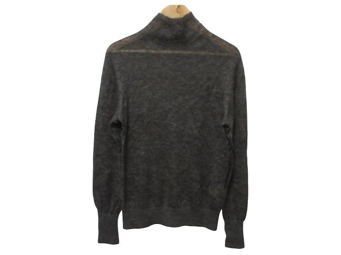 Autre Marque Jersey de cuello alto de mohair transparente TODAYFUL Castaño Marrón oscuro - vista 2