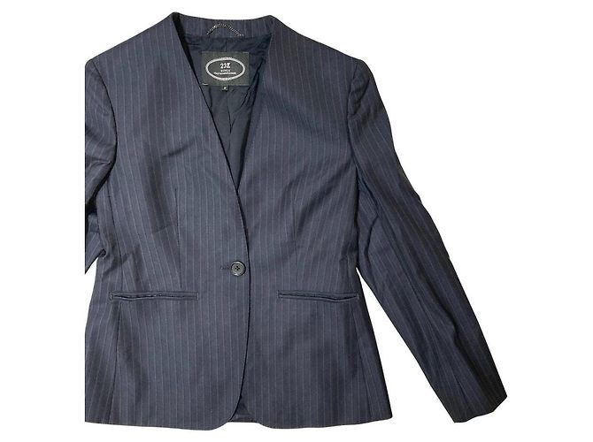 Autre Marque 23ku No Collar Setup Suit Blue Navy blue - view 4