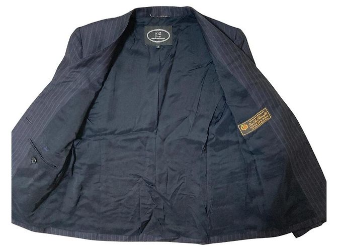 Autre Marque 23ku No Collar Setup Suit Blue Navy blue - view 5