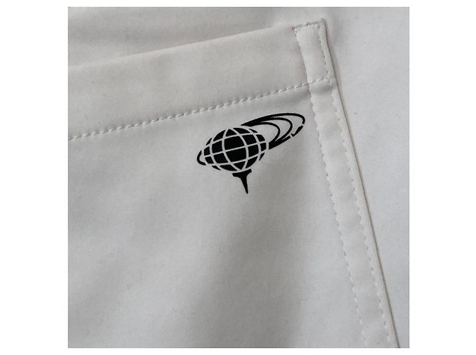 Autre Marque BEAMS GOLF Airshut Stretch Sideline Pants White - view 5