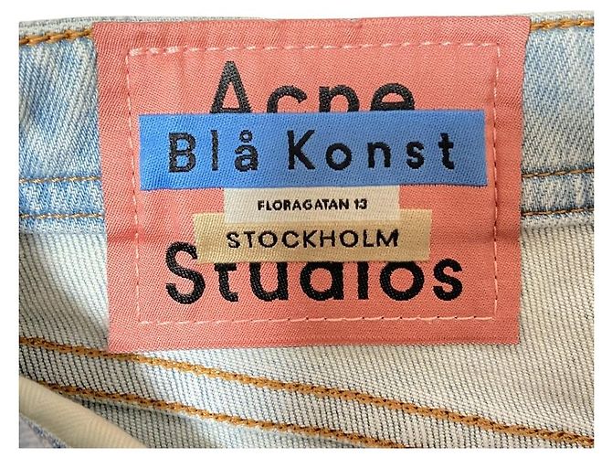 Vaqueros Climb Acne Studios Azul - vista 3
