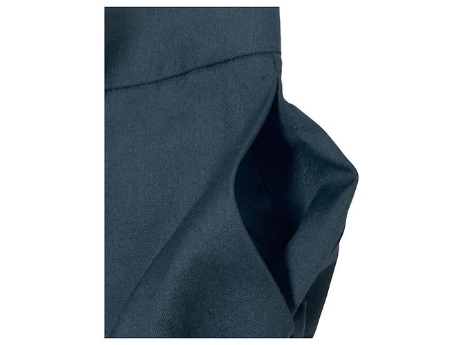 Theory luxe SUAVE SAXONY SELMA N Tapered Pants Nero - vista 4