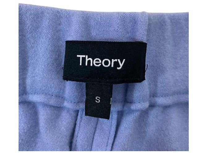Theory FINE SMOOTH JSY Easy Pants Blau - Ansicht 4