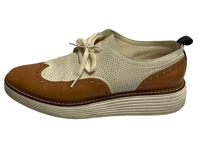 Autre Marque Scarpe Cole Haan Wingtip Oxford Marrone - vista 3