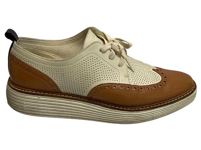 Autre Marque Scarpe Cole Haan Wingtip Oxford Marrone - vista 5