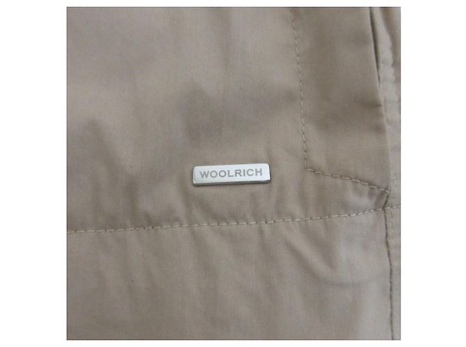 Giacca Woolrich Double Zip Giacca di Lana Beige - vista 12