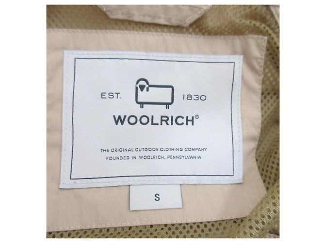 Giacca Woolrich Double Zip Giacca di Lana Beige - vista 13