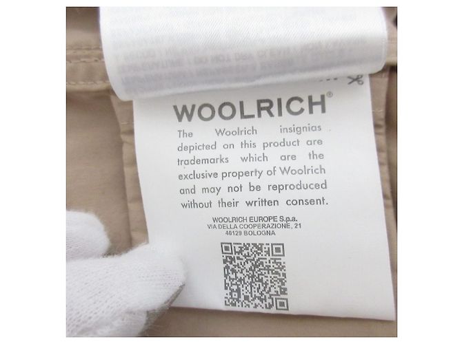 Giacca Woolrich Double Zip Giacca di Lana Beige - vista 15