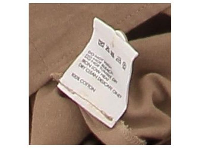 Jacquemus Vestido camel "Le Papier" Camelo - vista 5