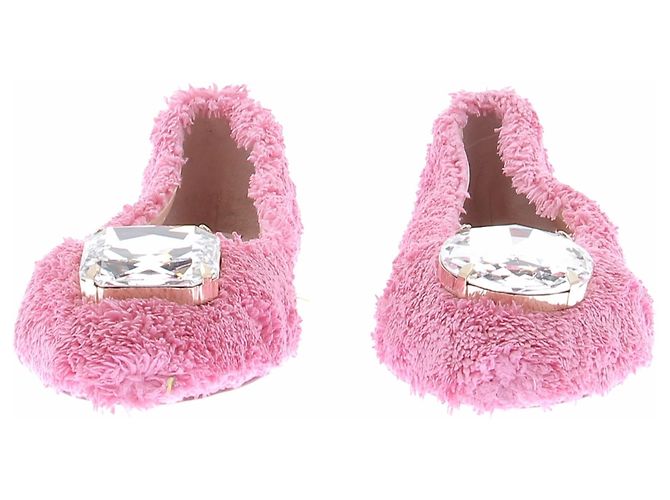 Autre Marque Bailarinas AGL de pelo sintético rosa Talla 40 - vista 3