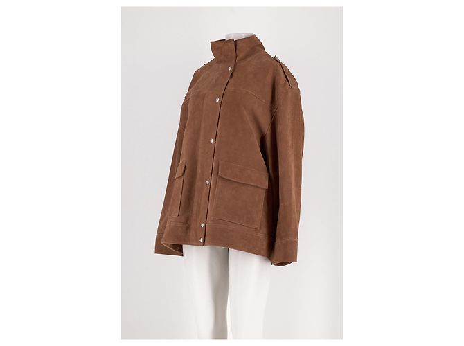 Anine Bing Lederjacke braun - Ansicht 4