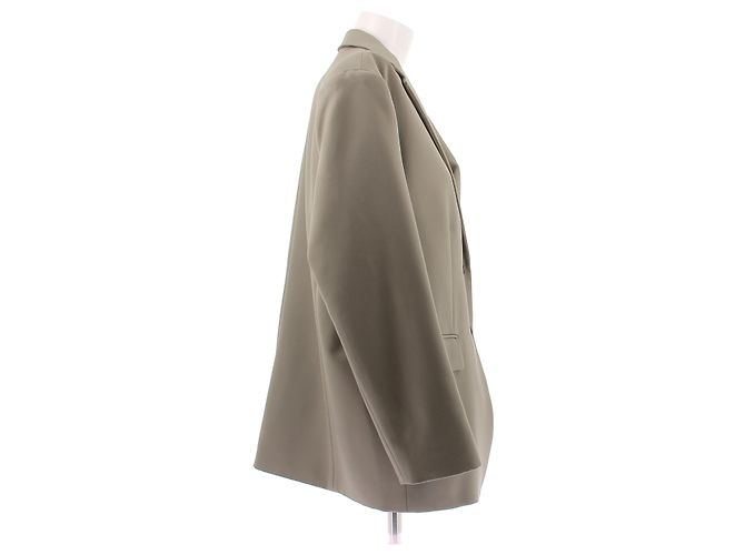 Anine Bing Anzug aus Wolle Khaki - Ansicht 3