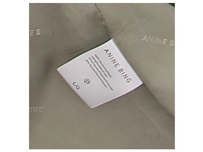 Anine Bing Anzug aus Wolle Khaki - Ansicht 5