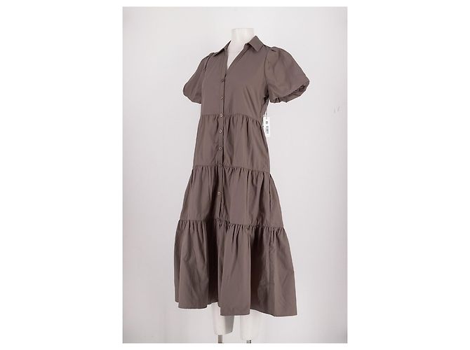 Autre Marque BROCHU WALKER Maxikleid braun - Ansicht 4