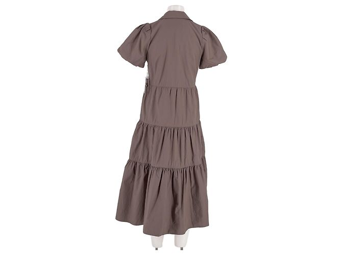 Autre Marque BROCHU WALKER Maxikleid braun - Ansicht 6