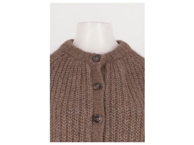 SéZane Brauner Cardigan Locker - Ansicht 2