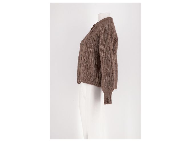 SéZane Brauner Cardigan Locker - Ansicht 5