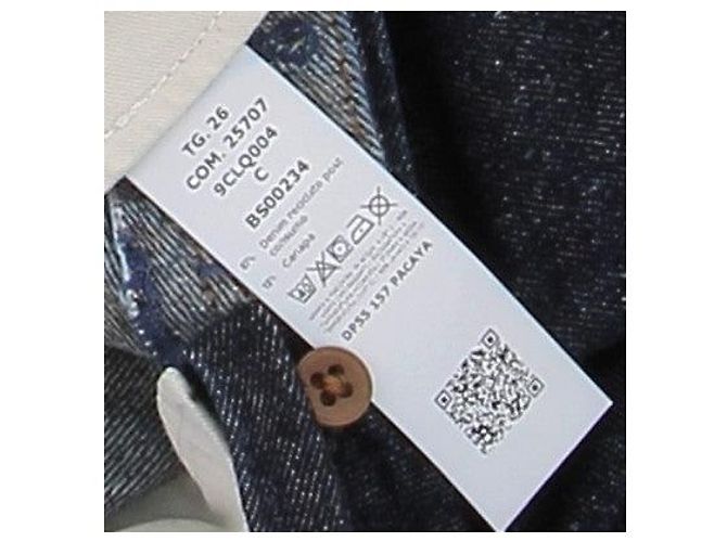 Chloé Raw Denim Jeans Blue Size 26 - view 6