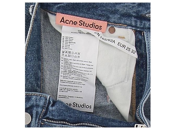 Acne Studios Jeans Blau Baumwolle - Ansicht 5