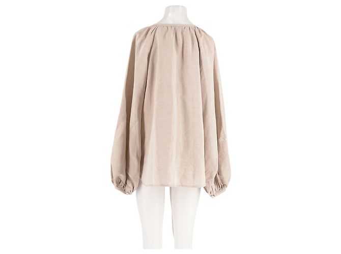 Autre Marque Top holgado beige de viscosa GUNIA - vista 2