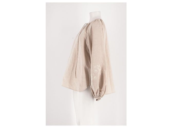 Autre Marque Top holgado beige de viscosa GUNIA - vista 6