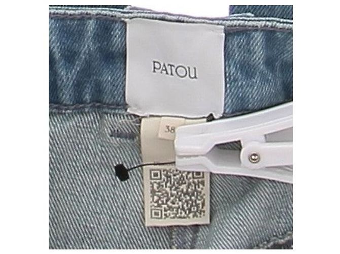 Autre Marque PATOU Jeans aus Baumwolle Blau Grösse 38 - Ansicht 5