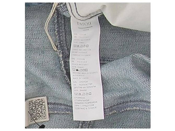 Autre Marque PATOU Jeans aus Baumwolle Blau Grösse 38 - Ansicht 6