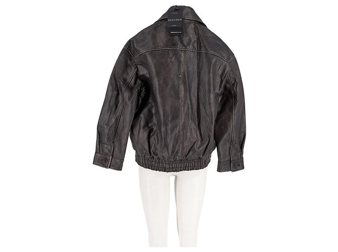 Chaqueta corta negra Mango Negro - vista 6
