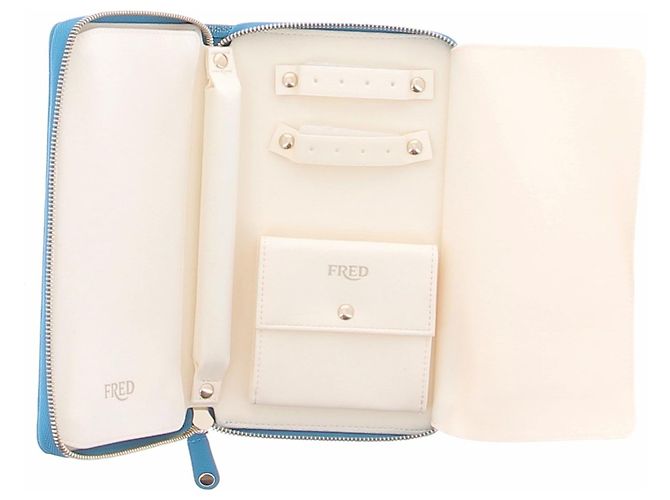 Fred Pochette blu con strass - vista 4