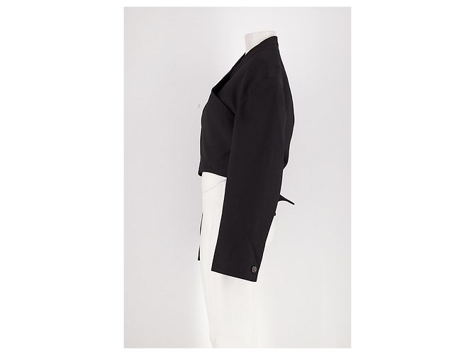 Autre Marque Giacca nera H&M in viscosa Taglia M Nero - vista 5