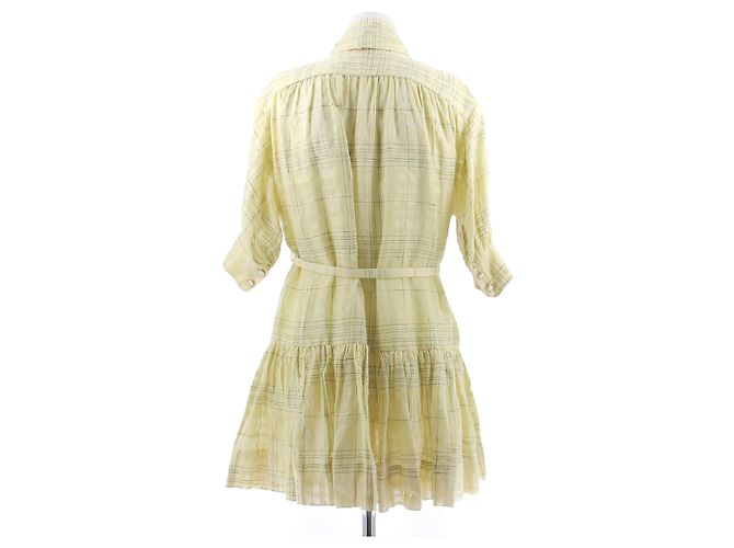 Zimmermann Gelbes kariertes Kleid - Ansicht 2