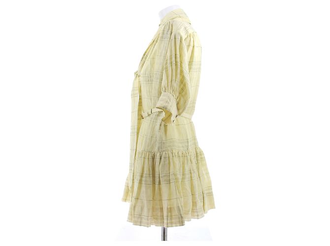 Zimmermann Gelbes kariertes Kleid - Ansicht 4