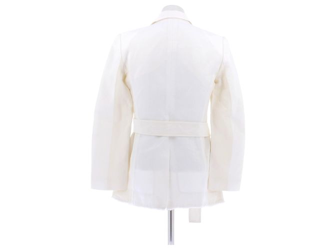 Chloé White Linen Jacket - view 2