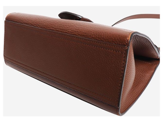 Gucci Braune GG Marmont Mini 2-Way Tasche - Ansicht 13