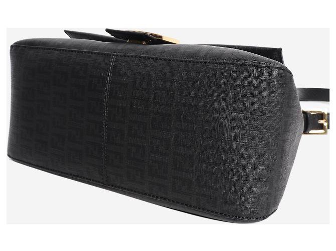 Fendi Borsa a tracolla Mamma Baguette nera Nero - vista 7