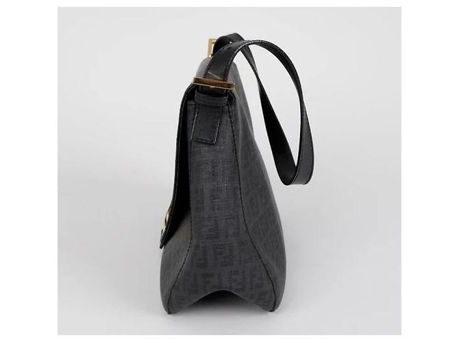 Fendi Borsa a tracolla Mamma Baguette nera Nero - vista 8